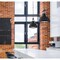 Westinghouse Pendant 60W Bartley 16.25In, Matte Black Drk Pewter Accnts Removable Cage 6116300 - alternate 4